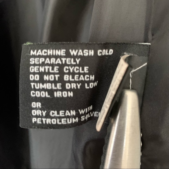 Anne Klein - Black Water Resistant Jacket with Metal Buttons - Size L - Picture 7 of 12